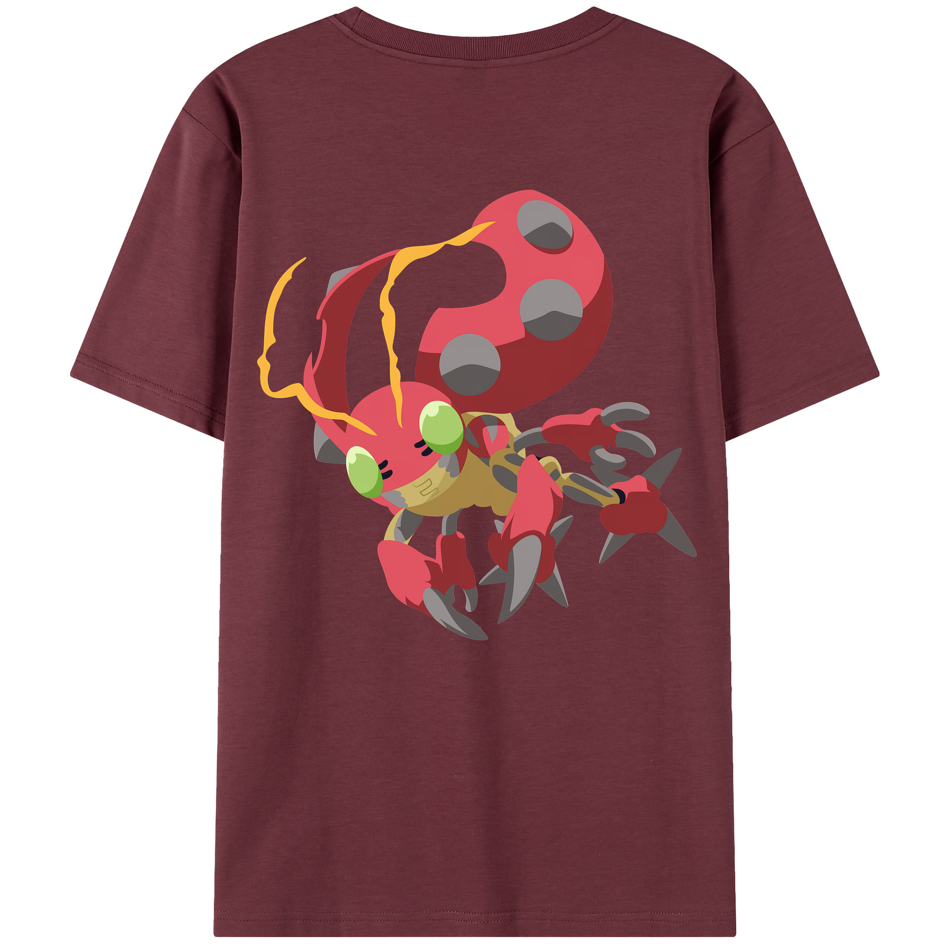 （画像用） Digimon デジタルモンスター/デジモン 綿100％半袖Tシャツ（背面プリント）